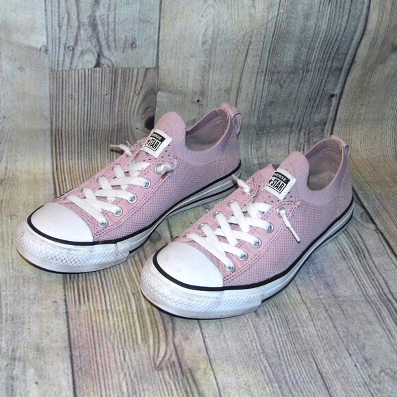 CONVERSE Chuck Taylor All Star Shoreline Knit Phantom Violet Sneakers Womens 8 - Picture 3 of 7